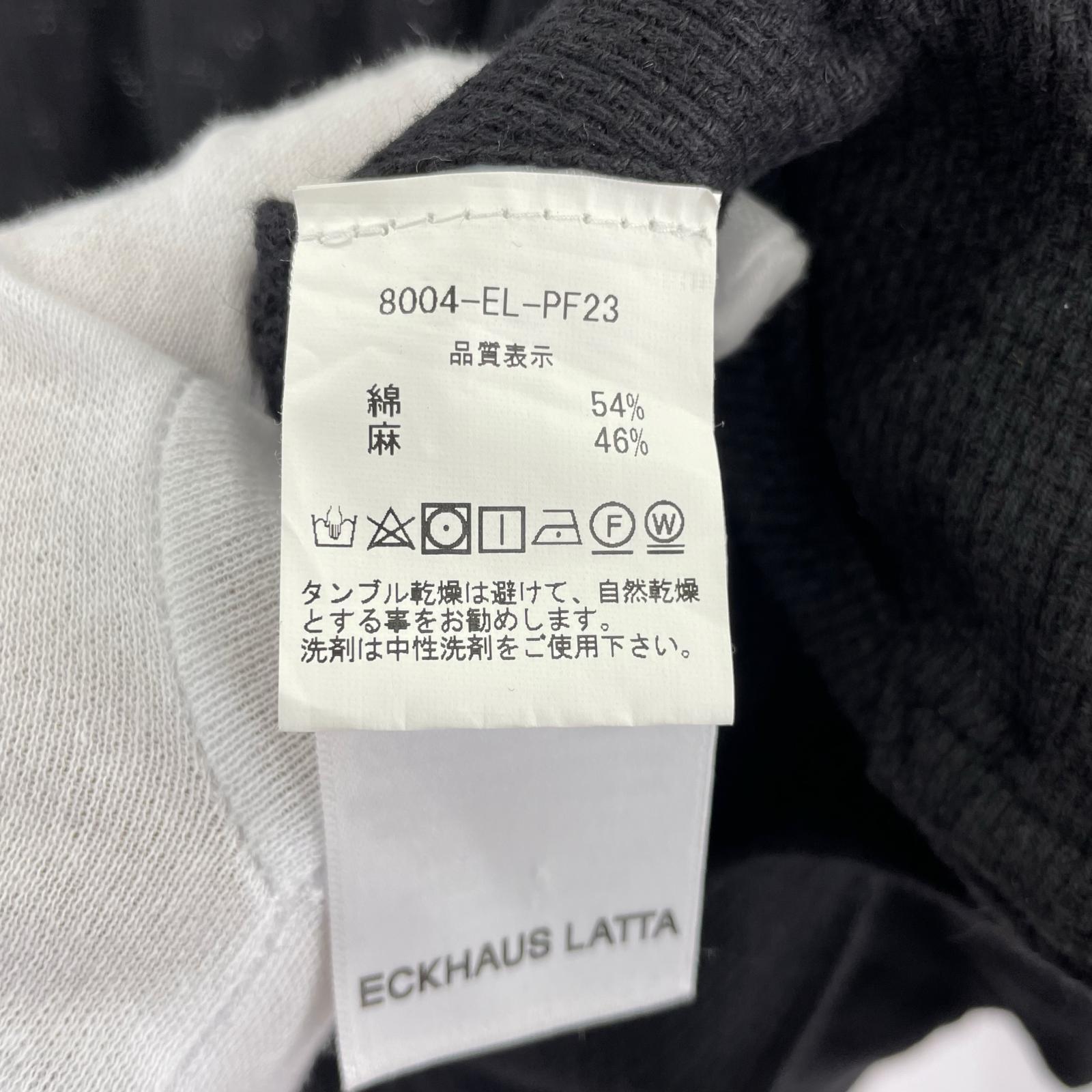 長袖シャツ ECKHAUS LATTA メッシュシャツ S ブラック S ブラック
