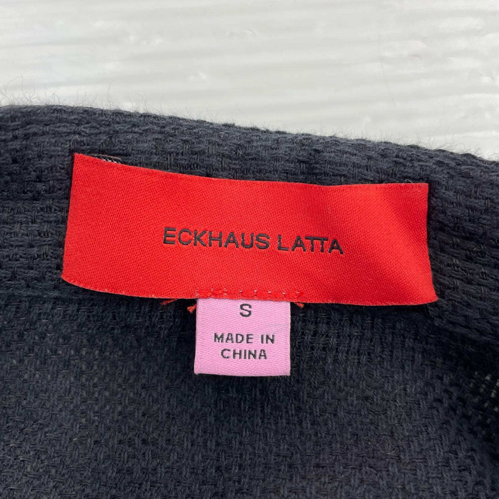 長袖シャツ ECKHAUS LATTA メッシュシャツ S ブラック S ブラック