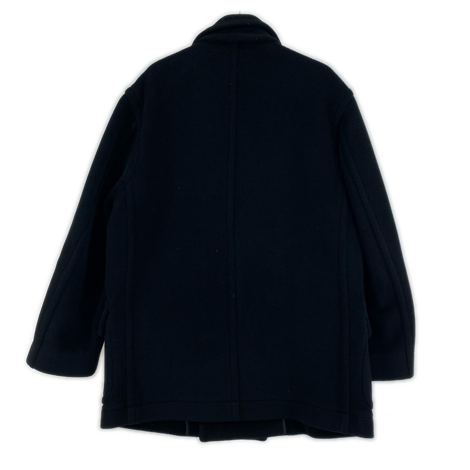 ジャケット Moorbrook ウール Pコート BLK ブラック