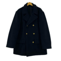 ジャケット Moorbrook ウール Pコート BLK ブラック