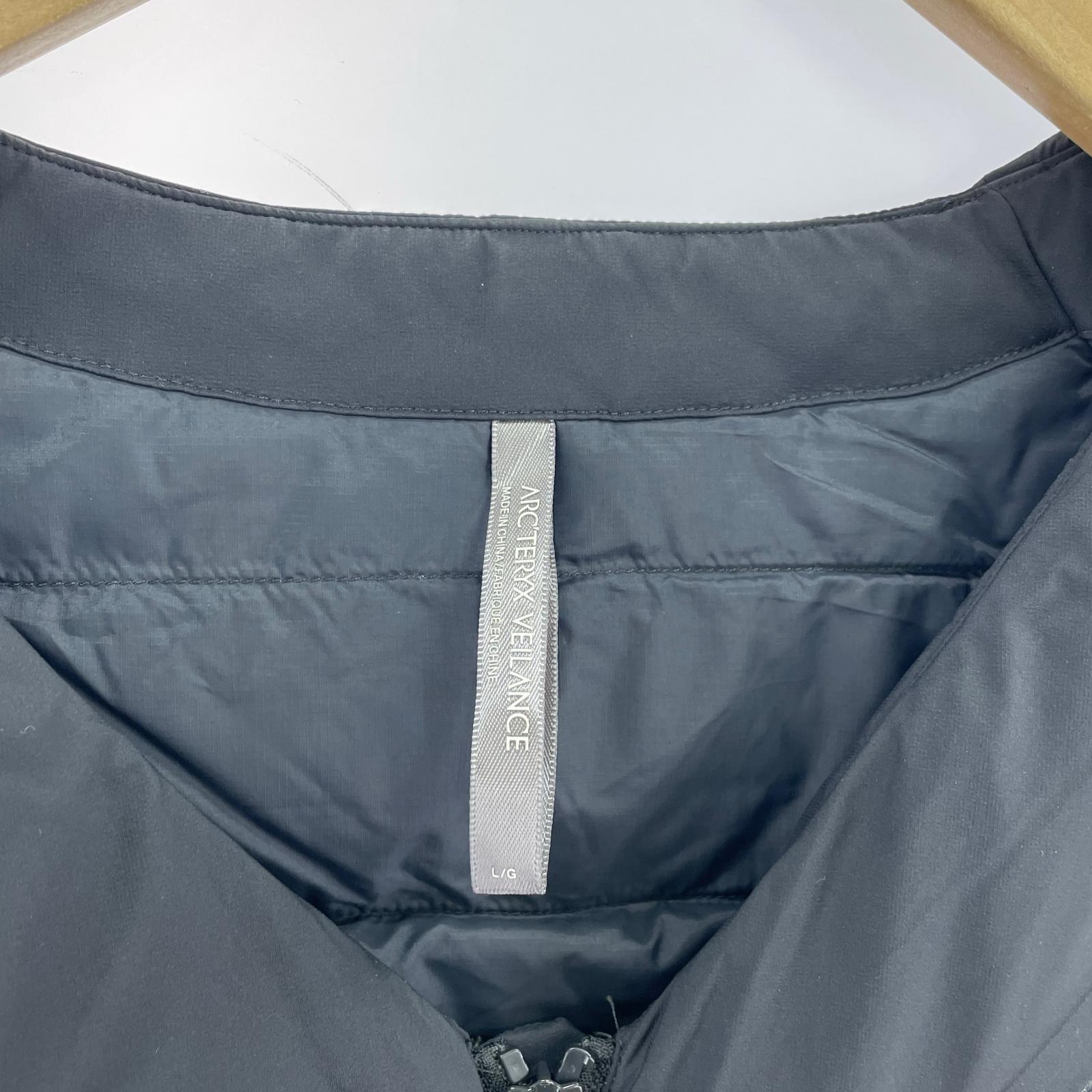 ダウンベスト veilance conduit down vest L ブラック