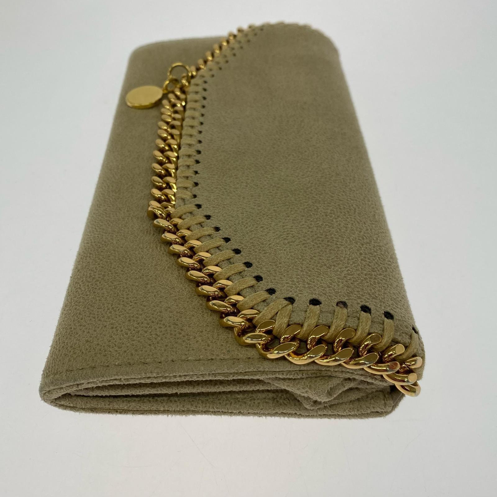 長財布 STELLA McCARTNEY ファラベラ 長財布 ベージュ ベージュ