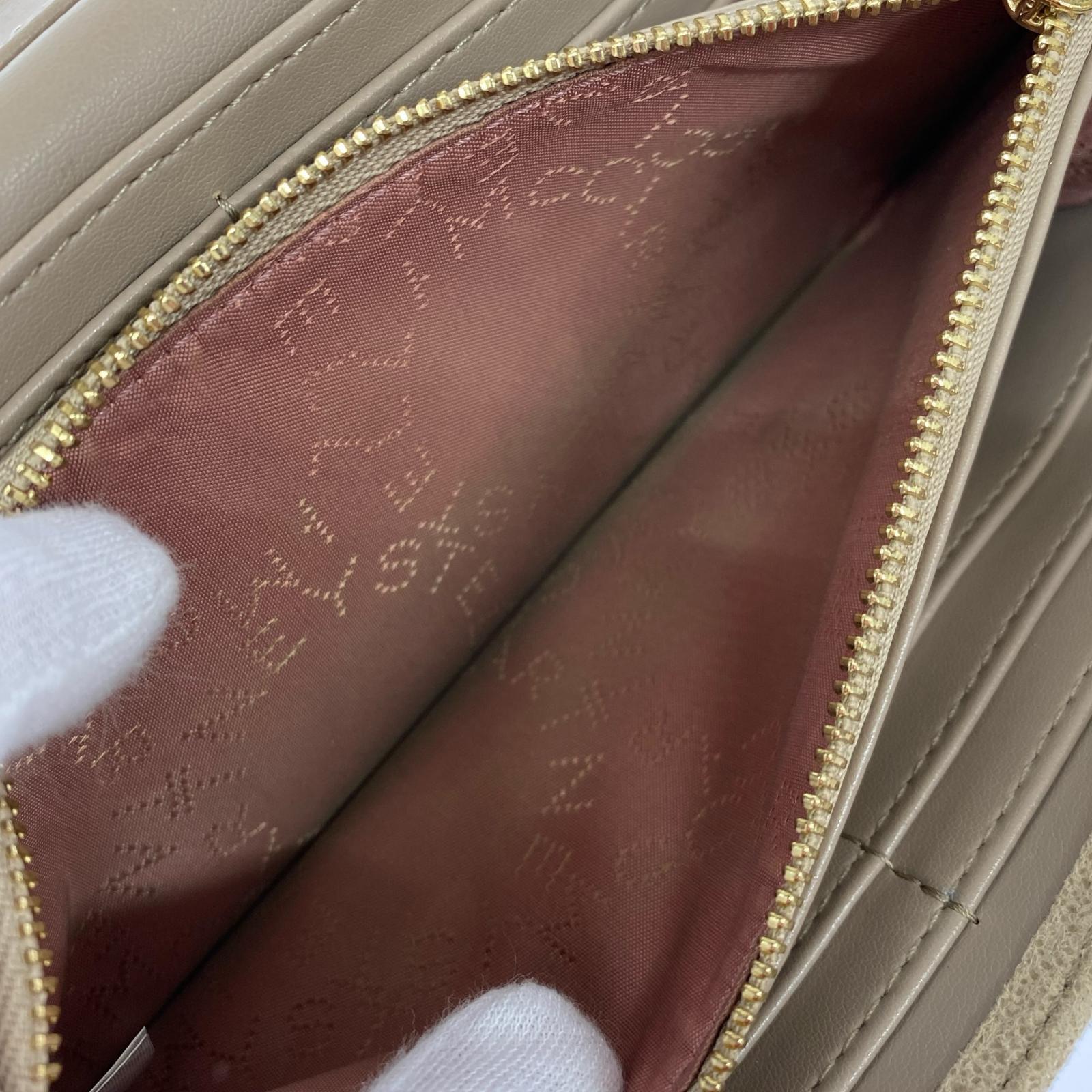 長財布 STELLA McCARTNEY ファラベラ 長財布 ベージュ ベージュ