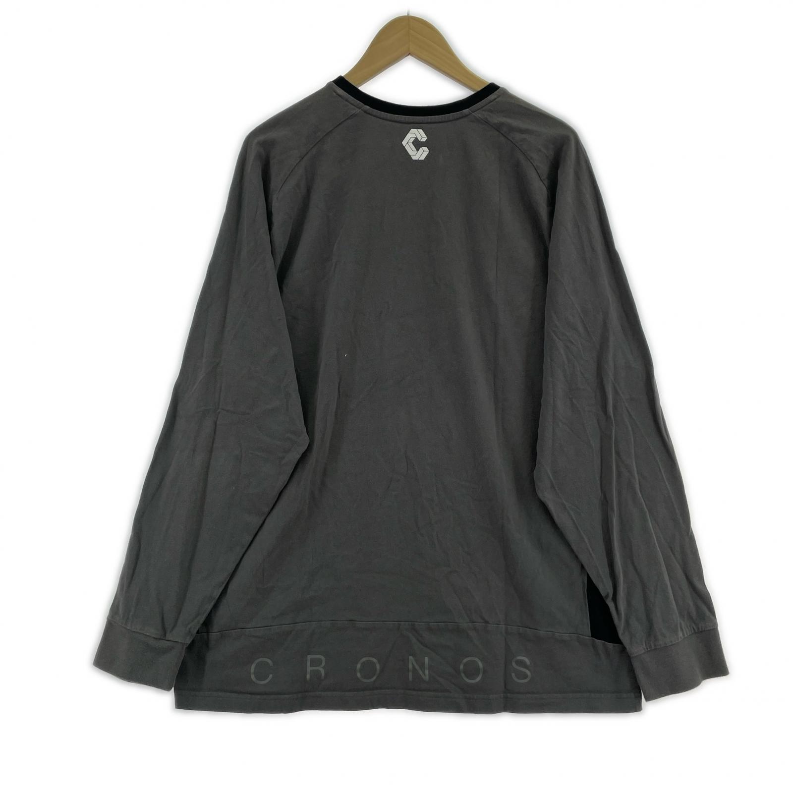 長袖Tシャツ CRONOS L/S Tee XL GRY グレー