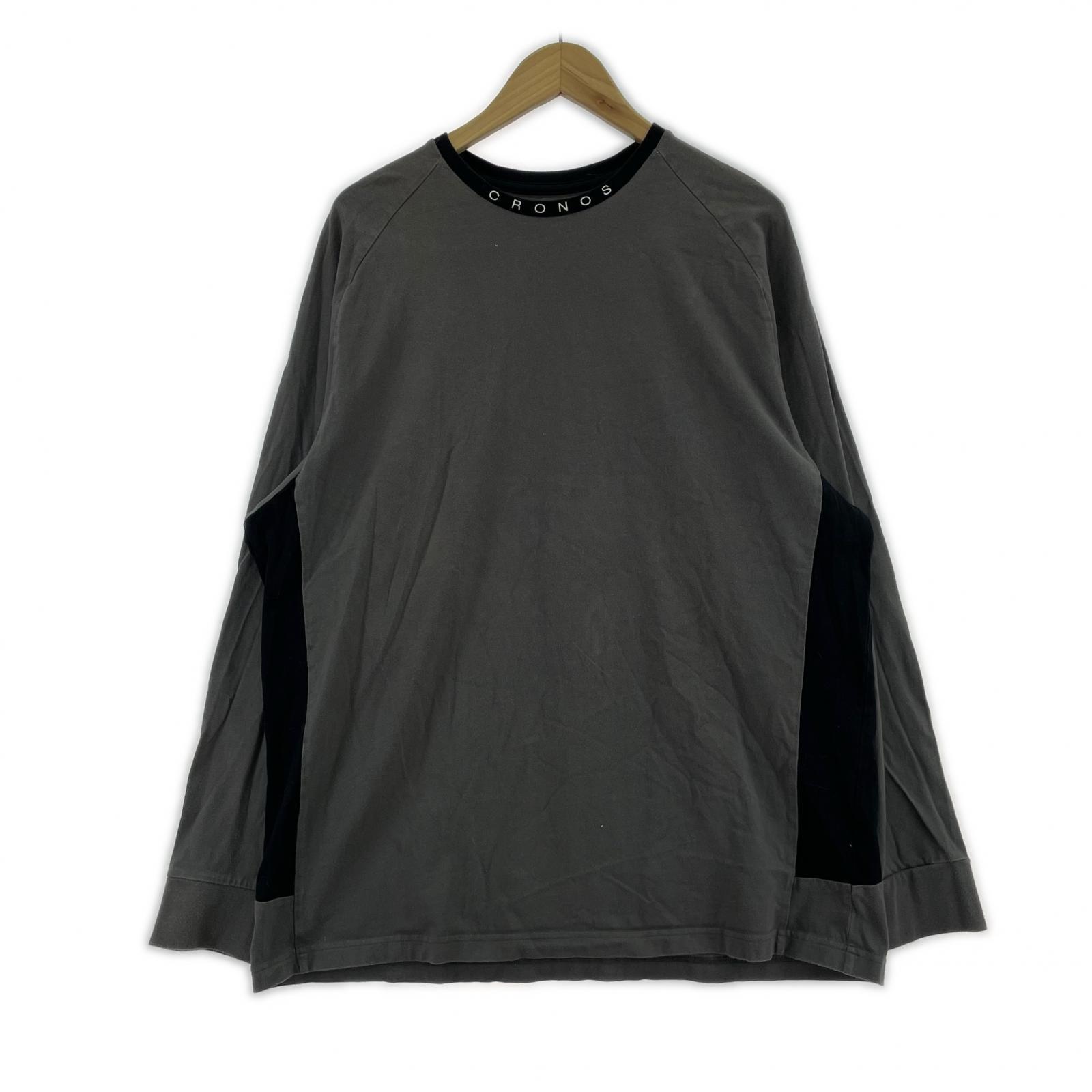 長袖Tシャツ CRONOS L/S Tee XL GRY グレー