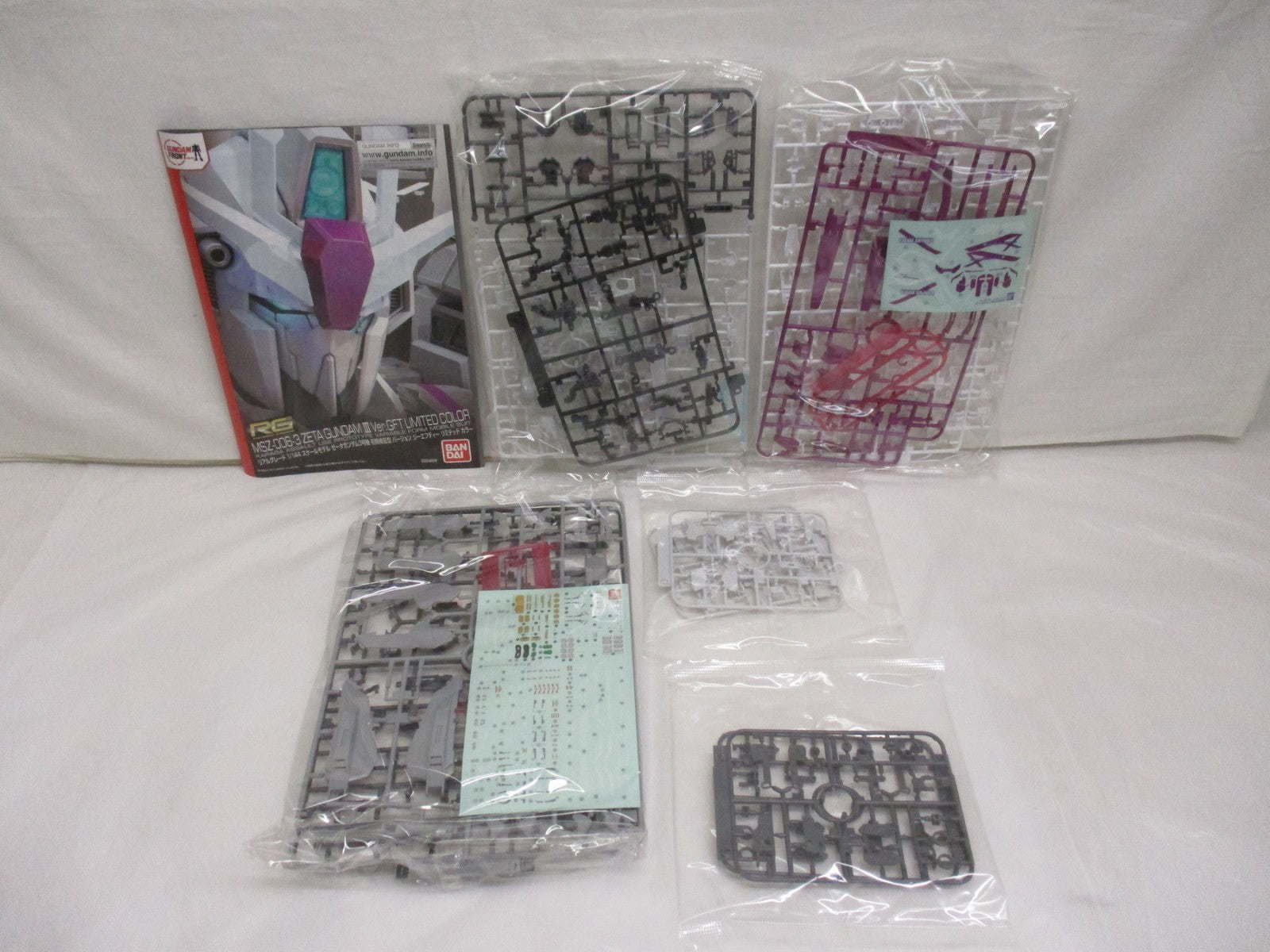 RG MSZ-006-3 Zガンダム3号機 初期検証型 Ver.GFT ガンプラ