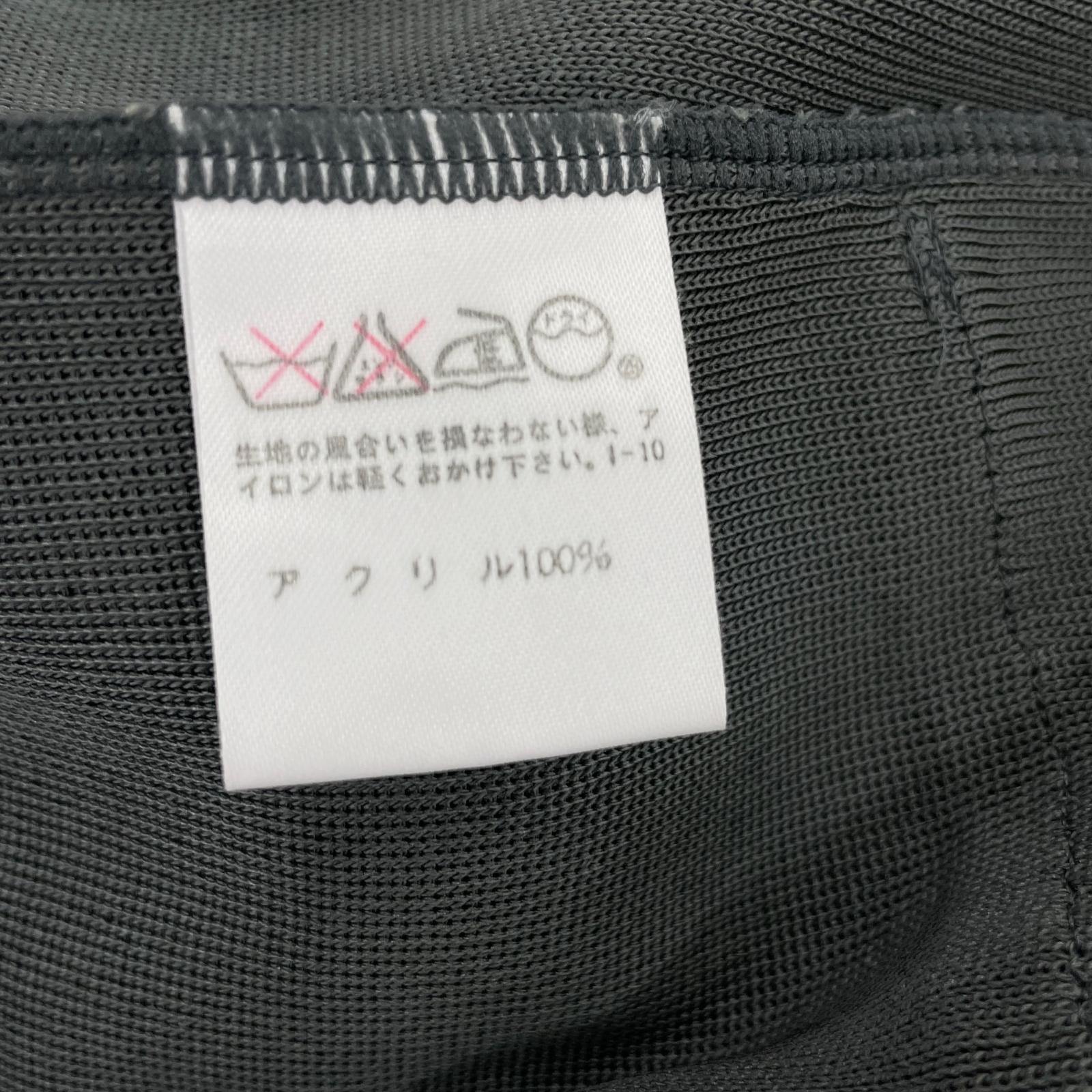 カーディガン ISSEY MIYAKE PERMANENTE ロングカーディガン M グレー M グレー