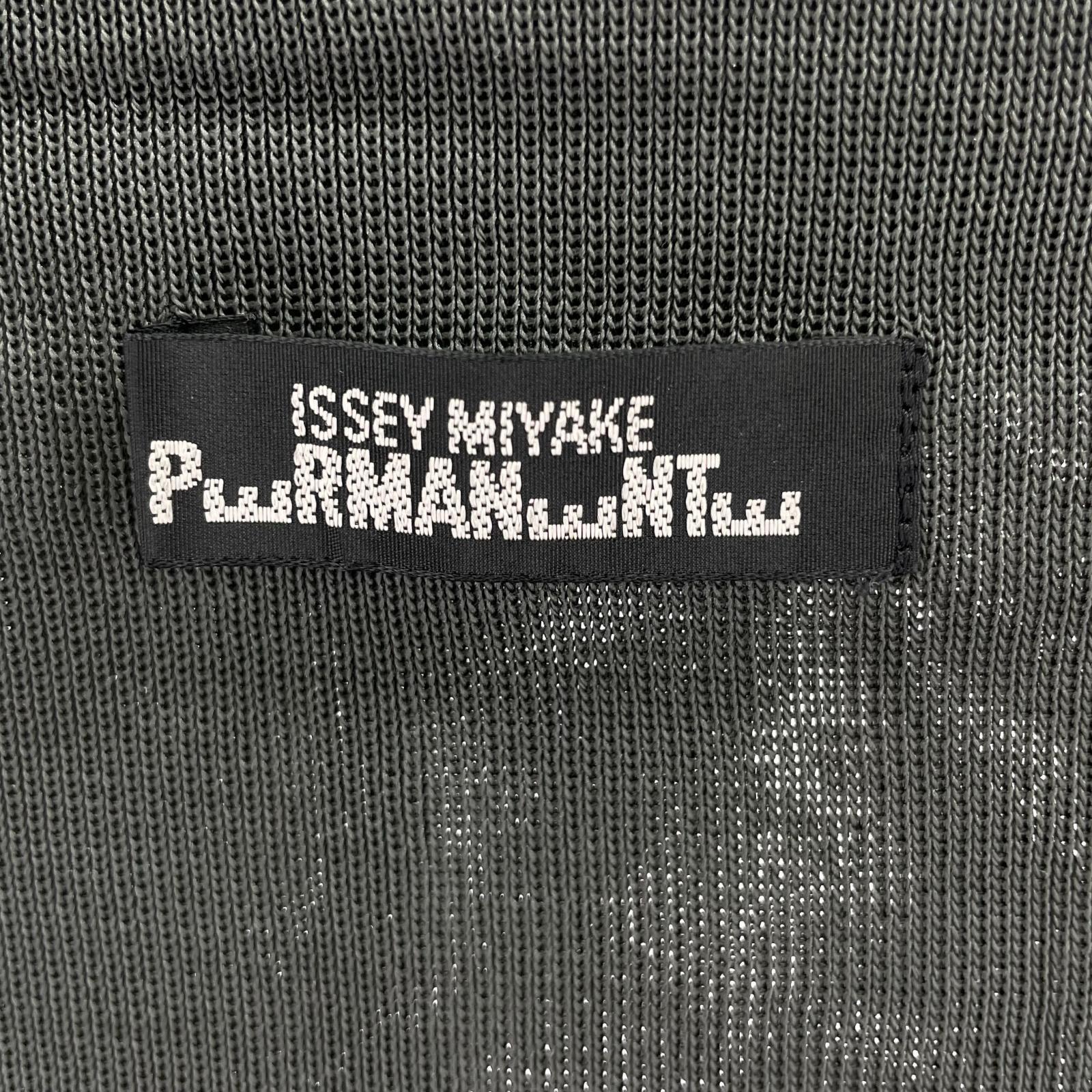 カーディガン ISSEY MIYAKE PERMANENTE ロングカーディガン M グレー M グレー