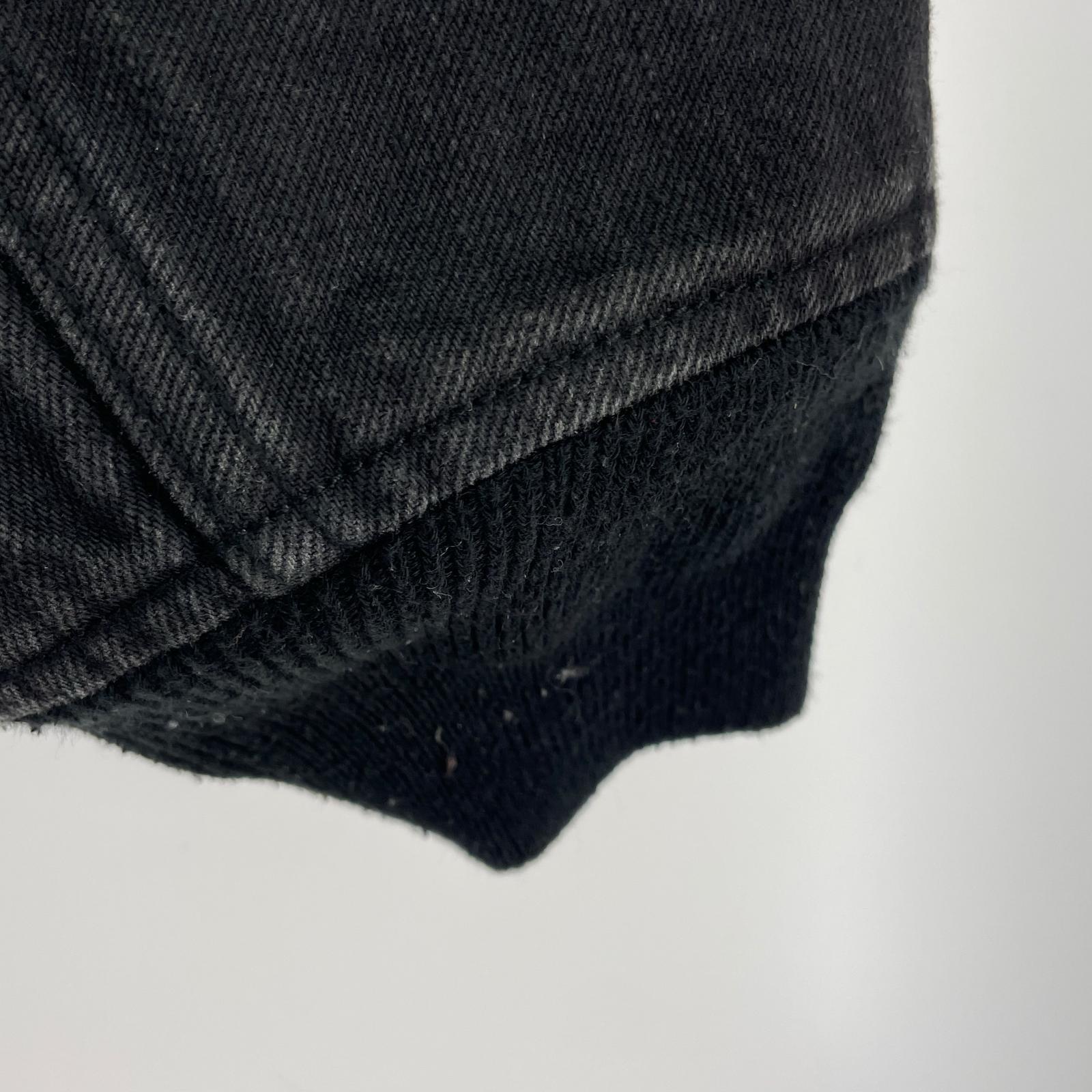 ジャケット 20AW JACKET/COTTON DENIM 3 3 ブラック