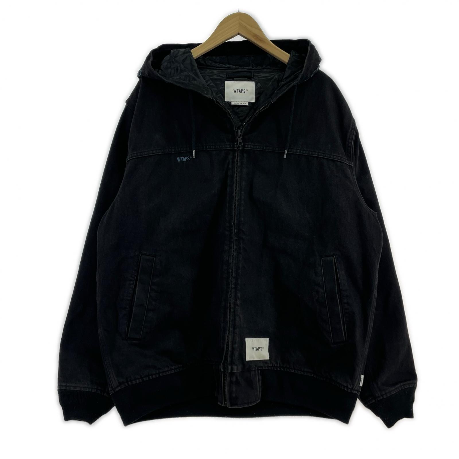 ジャケット 20AW JACKET/COTTON DENIM 3 3 ブラック