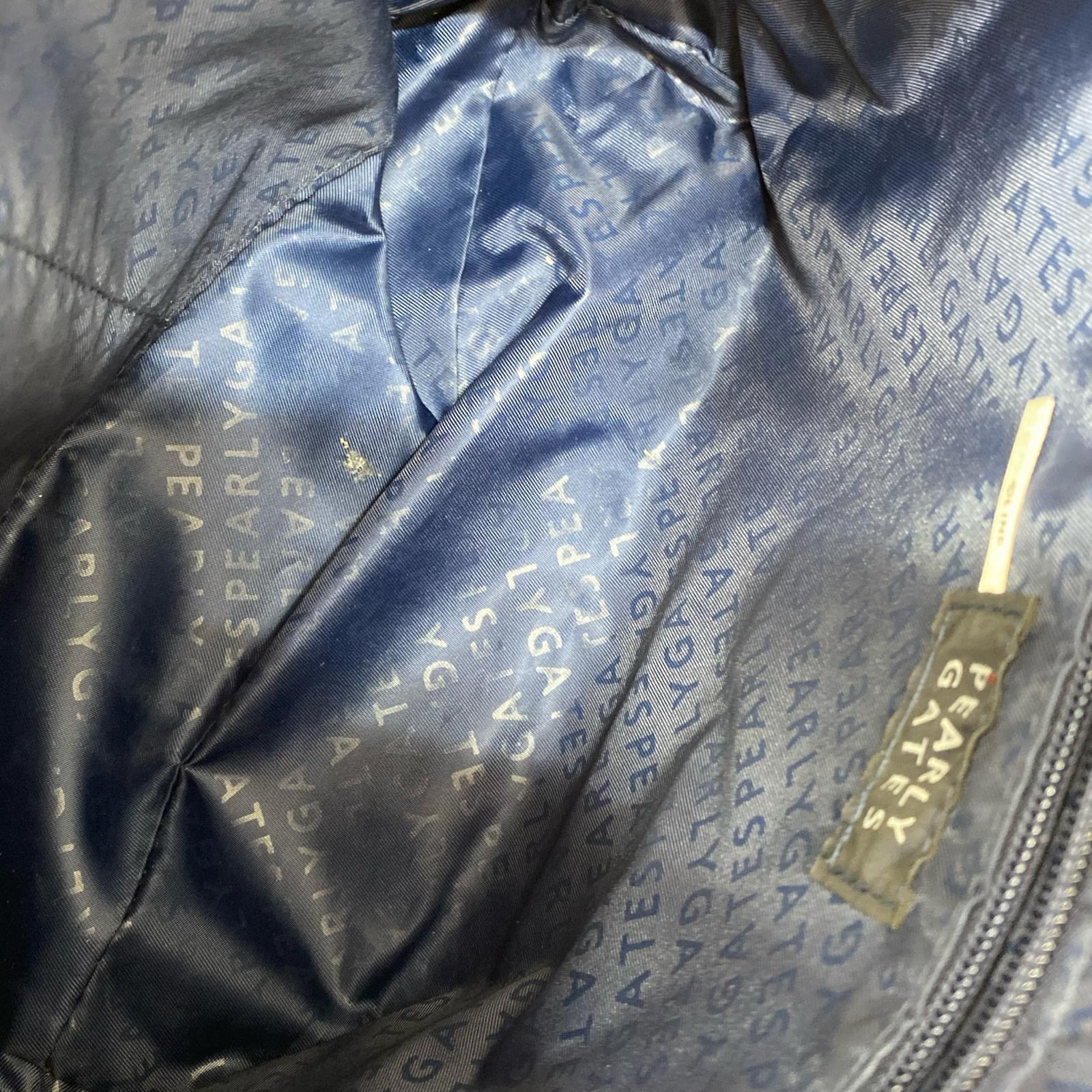 トートバッグ PEARLY GATES ショッパー型トートバッグ NVY