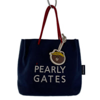 トートバッグ PEARLY GATES ショッパー型トートバッグ NVY