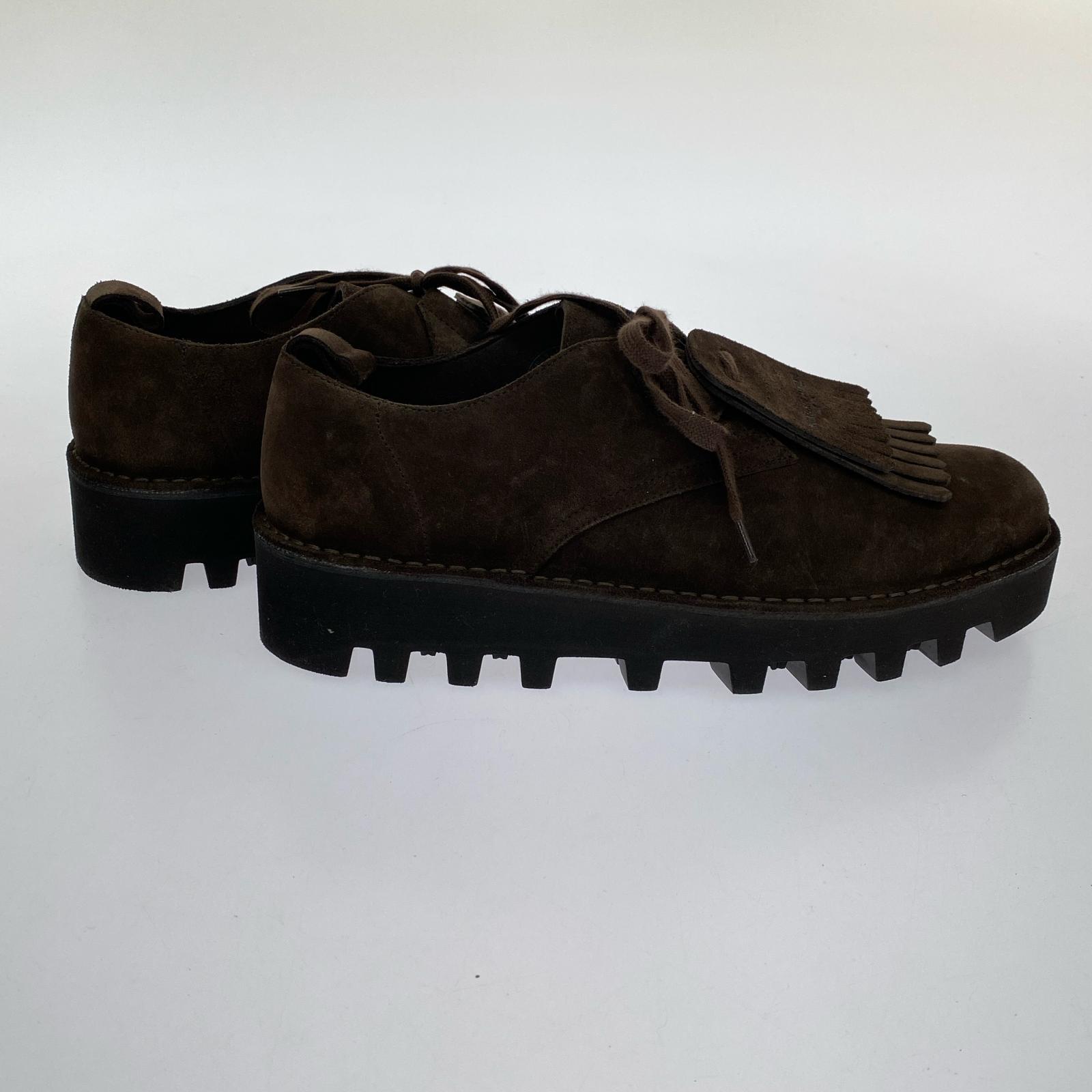 シューズ engineered garments/DESERT KHAN/スエード/茶 ブラウン