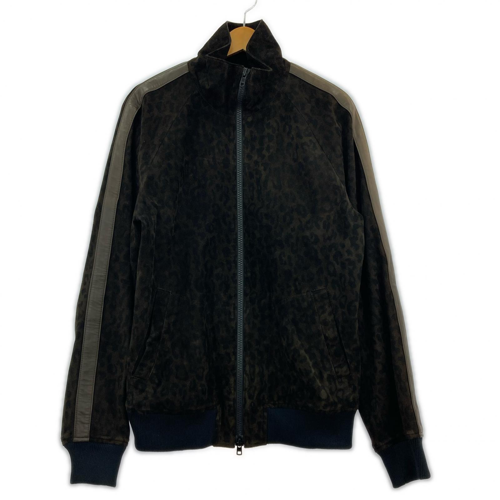 ジャケット SUEDE LEOPARD BLOUSON 4 ブラウン