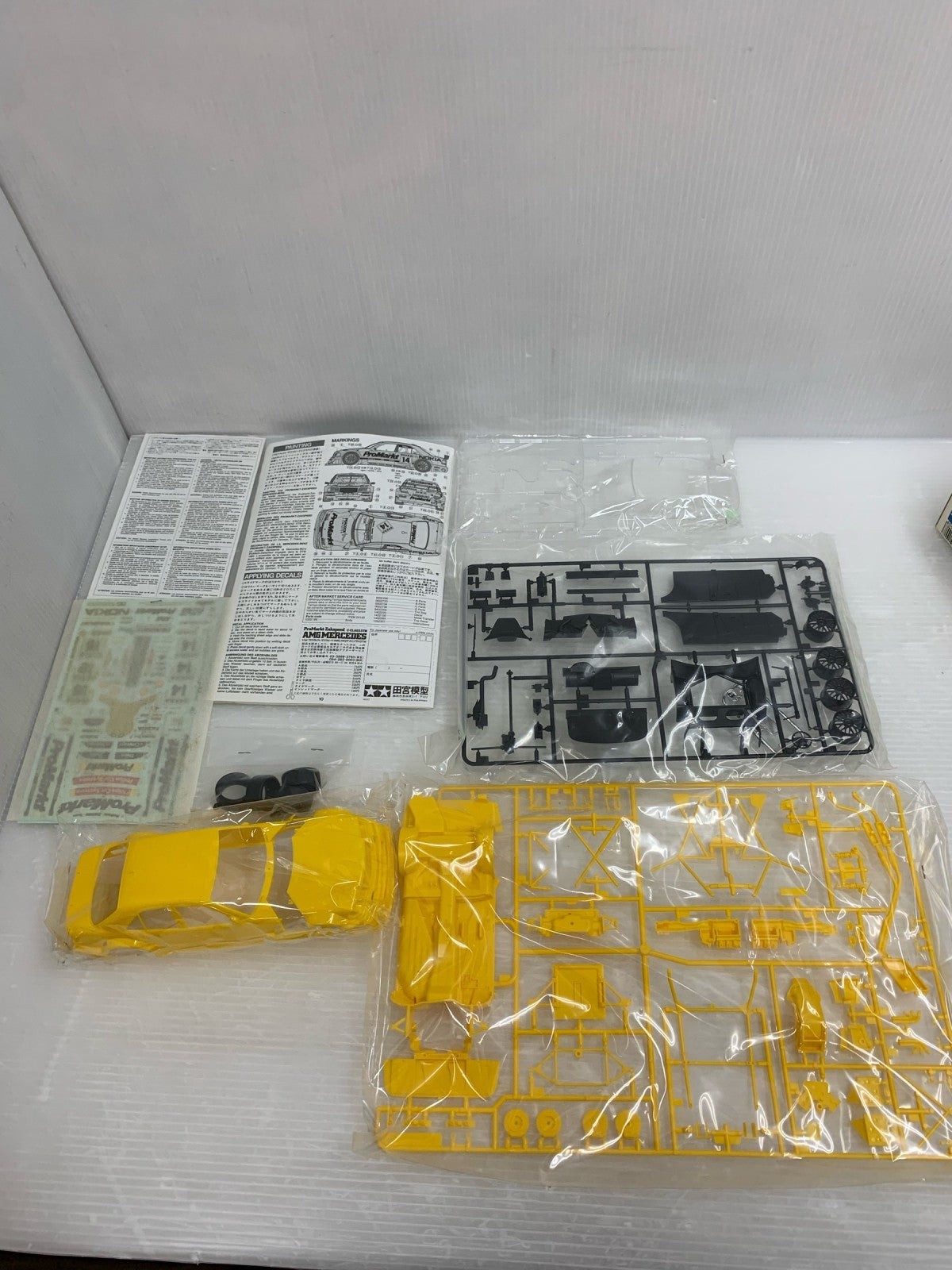 1/24 プロマルクト・ザクスピード AMG メルセデス Cクラス DTM カープラモ・ミニ四駆