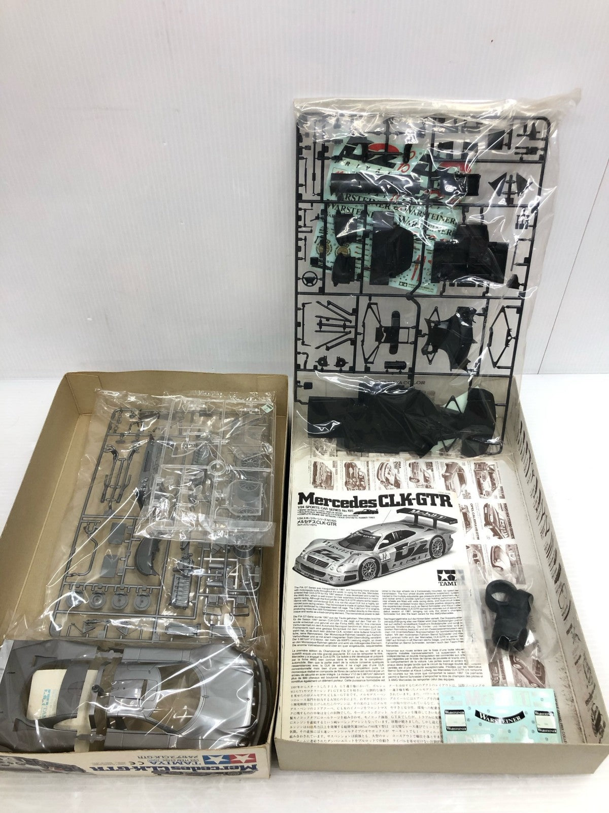 1/24 メルセデス CLK-GTR カープラモ・ミニ四駆