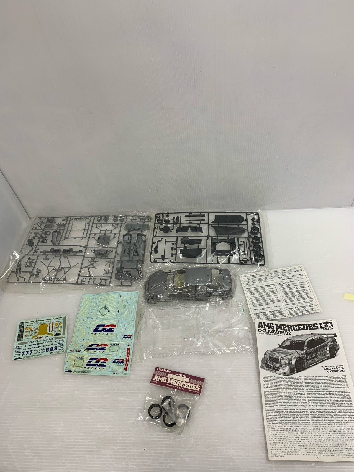 1/24 AMGメルセデス Cクラス DTM・D2 カープラモ・ミニ四駆