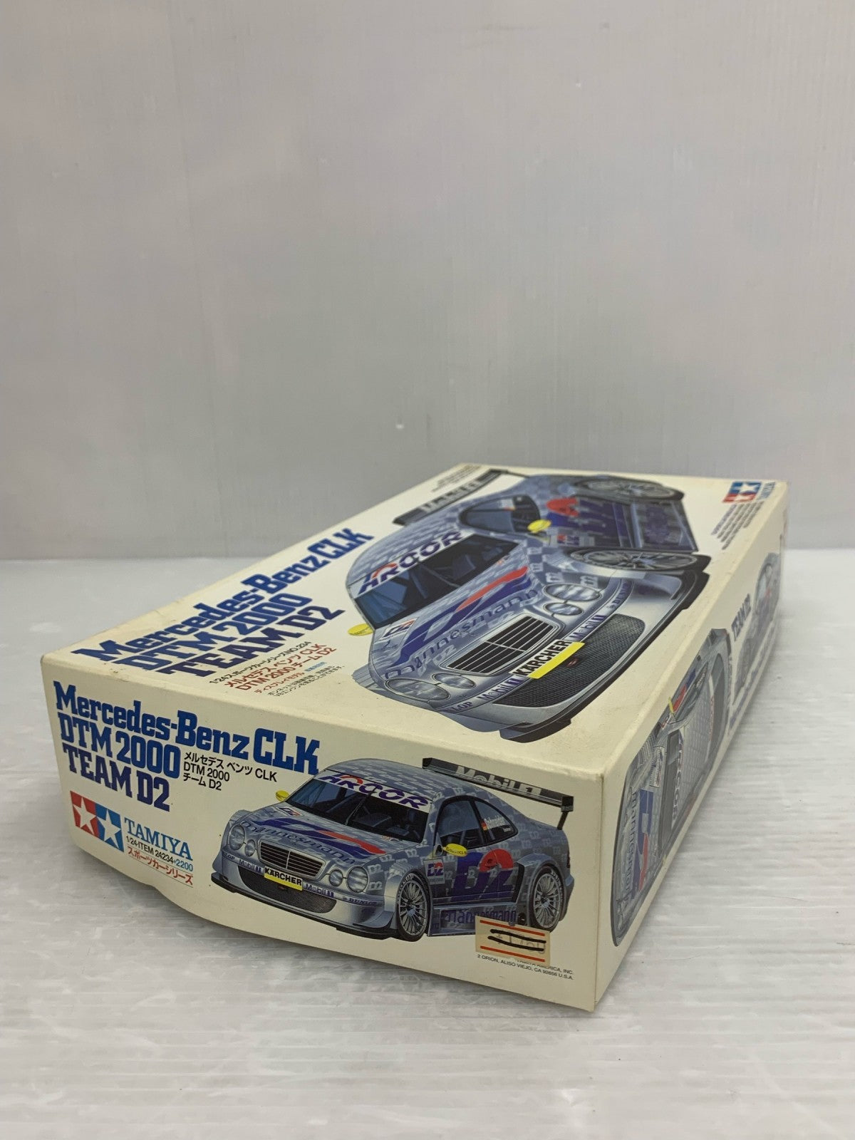 1/24 メルセデス ベンツ CLK DTM 2000 チーム D2 カープラモ・ミニ四駆