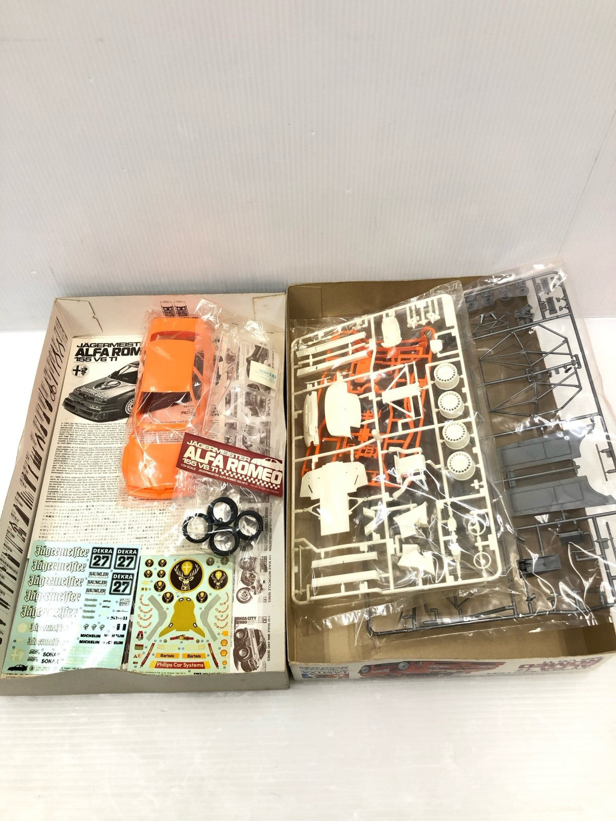 1/24 イェーガー マイスター アルファロメオ 155V6TI カープラモ・ミニ四駆