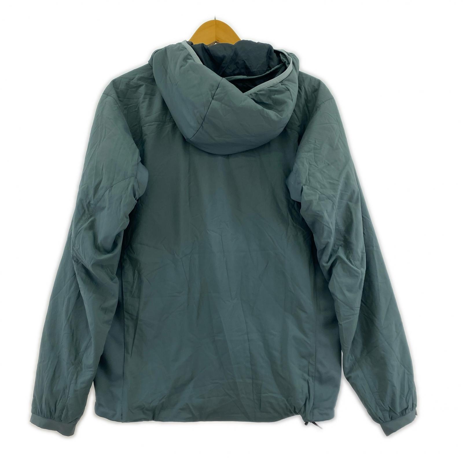 ダウンジャケット ATOM LT HOODY/中綿/グレー/XS