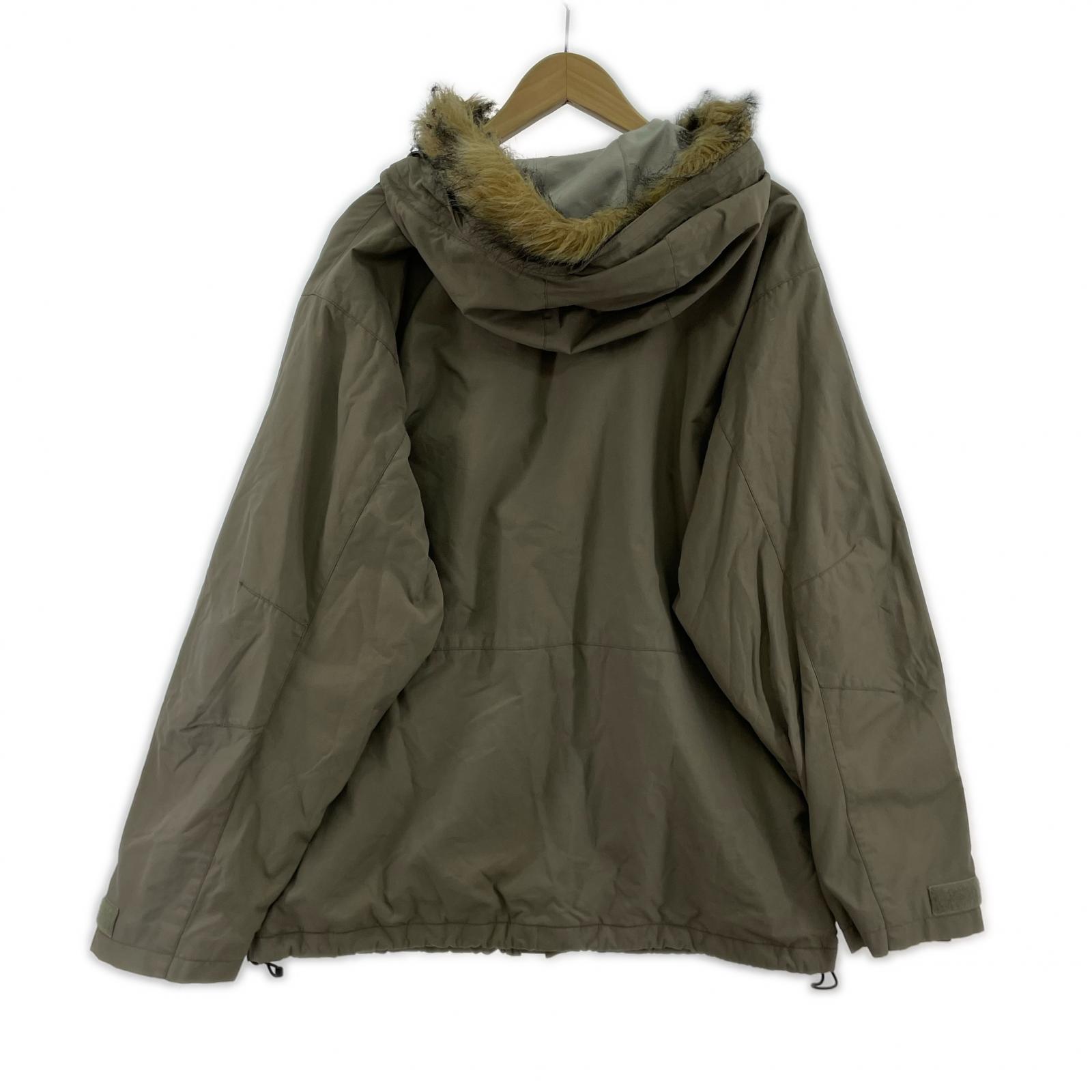 ジャケット ファー付き ジャケット カーキ M カーキ