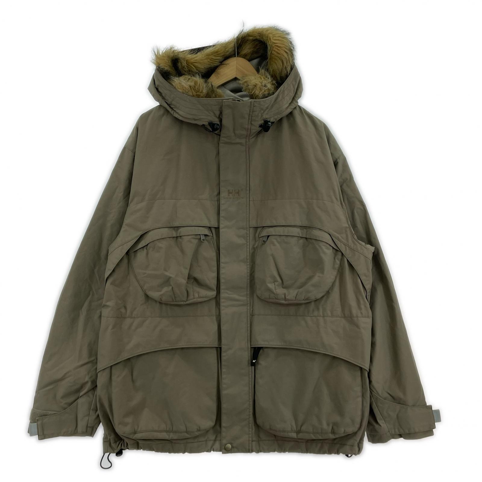 ジャケット ファー付き ジャケット カーキ M カーキ