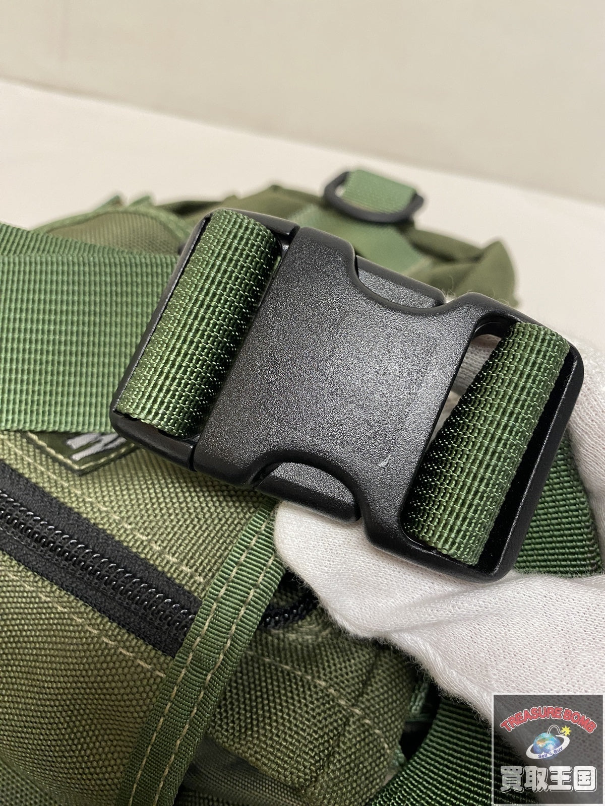MAGFORCE ウエストポーチ カーキ ガン