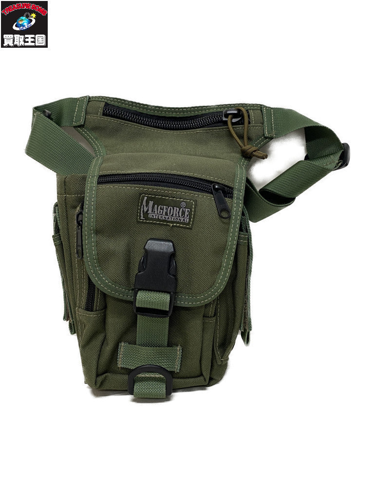 MAGFORCE ウエストポーチ カーキ ガン
