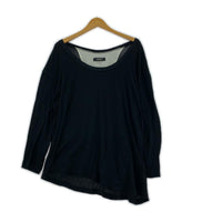 長袖Tシャツ 25SS Languid7分袖カットソー 2 黒