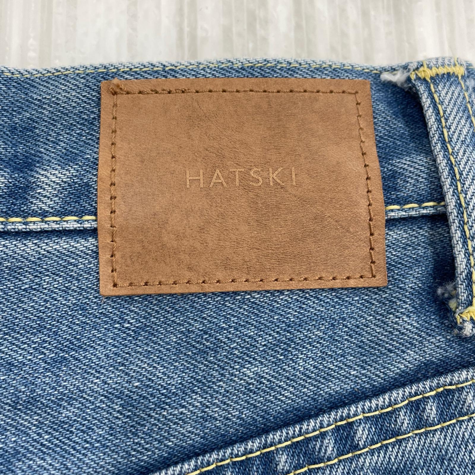 デニムパンツ HATSKI/Loose Tapered Denim/HTK-22001 1 ブルー