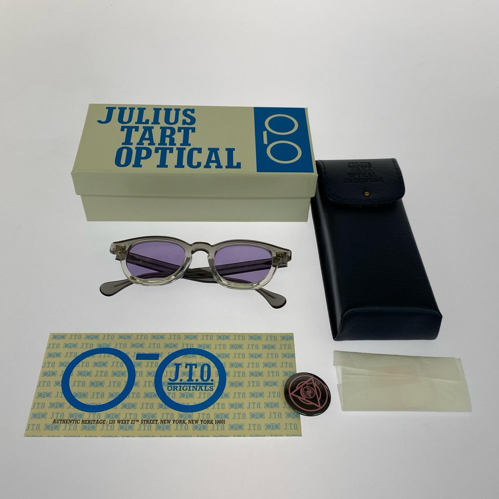 その他アクセサリー JULIUS TART OPTICAL AR PL-002W クリアフレーム クリア