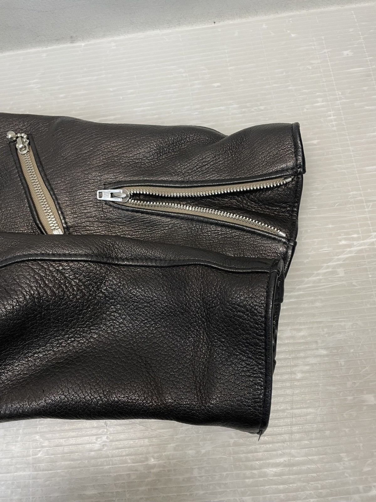ジャケット Lewis Leathers ×REAL McCOY サイクロン ディアスキン ダブルライダース