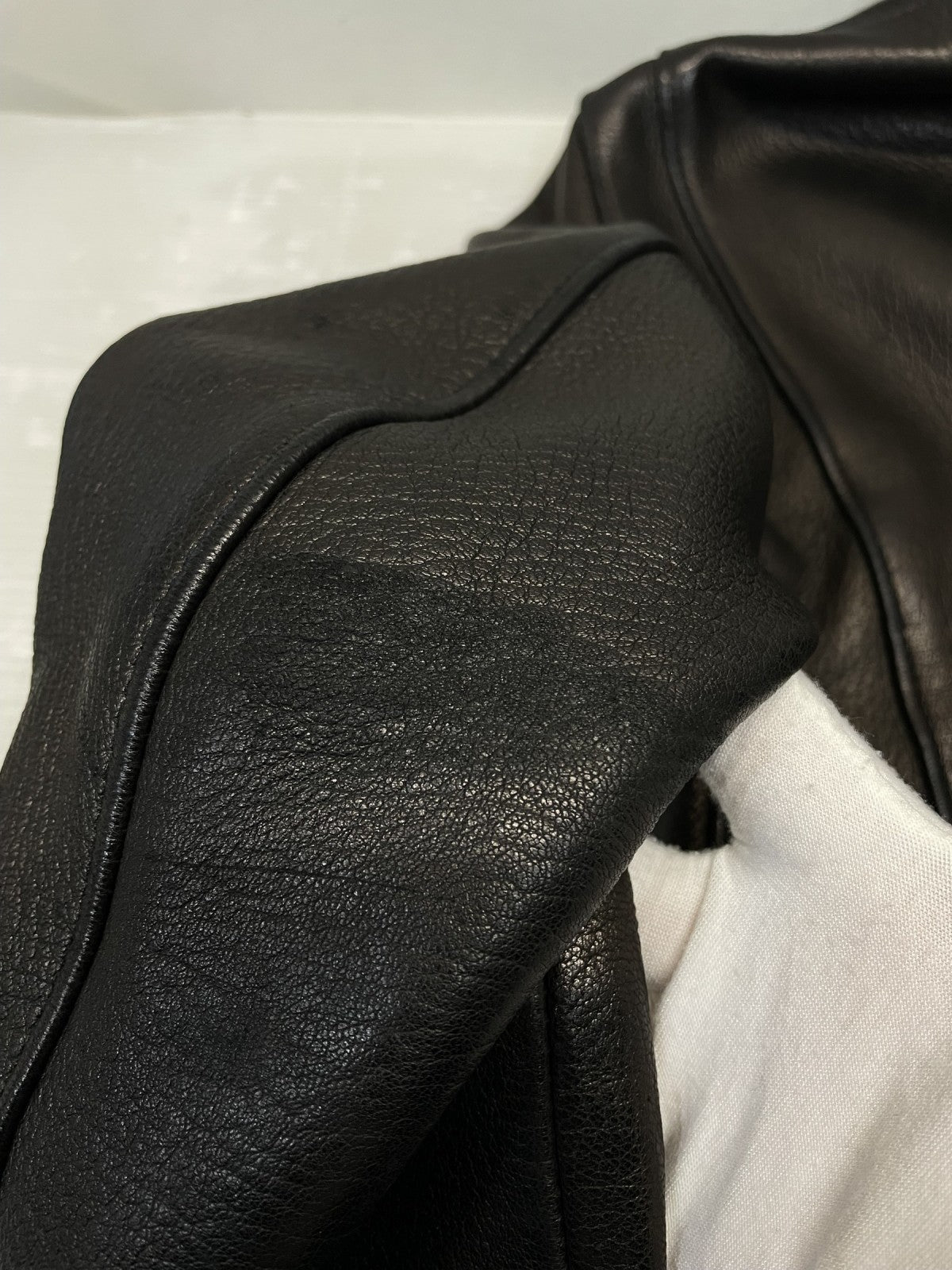 ジャケット Lewis Leathers ×REAL McCOY サイクロン ディアスキン ダブルライダース