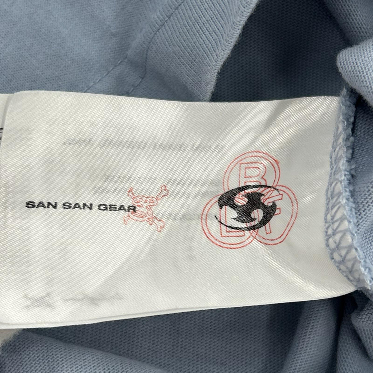 半袖Tシャツ SAN SAN GEAR プリントTee 3 水色 3