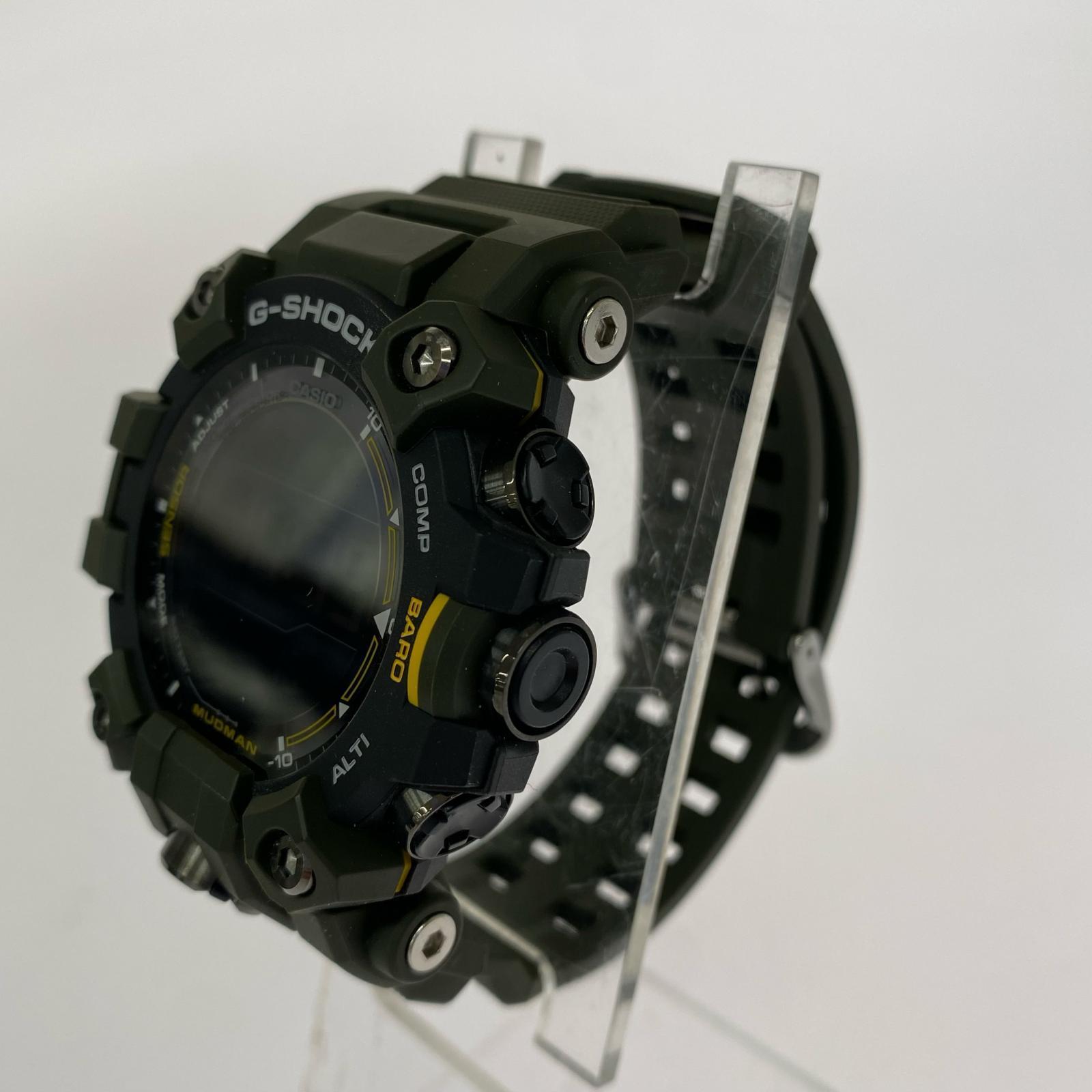 腕時計 GW-9500 MUDMAN 電波ソーラー カーキ