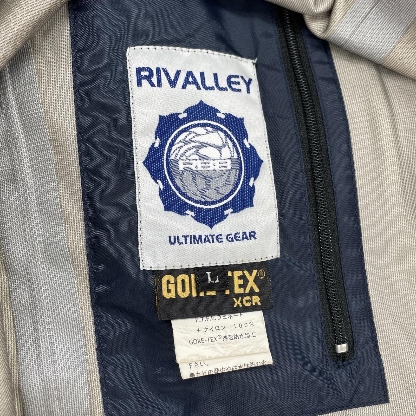 ブルゾン RIVALLEY GORE-TEX L レッド
