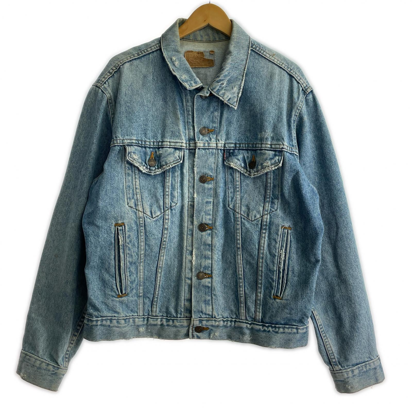 デニムジャケット 90s USA製 70506-0217 527刻印 (40) 40 ブルー