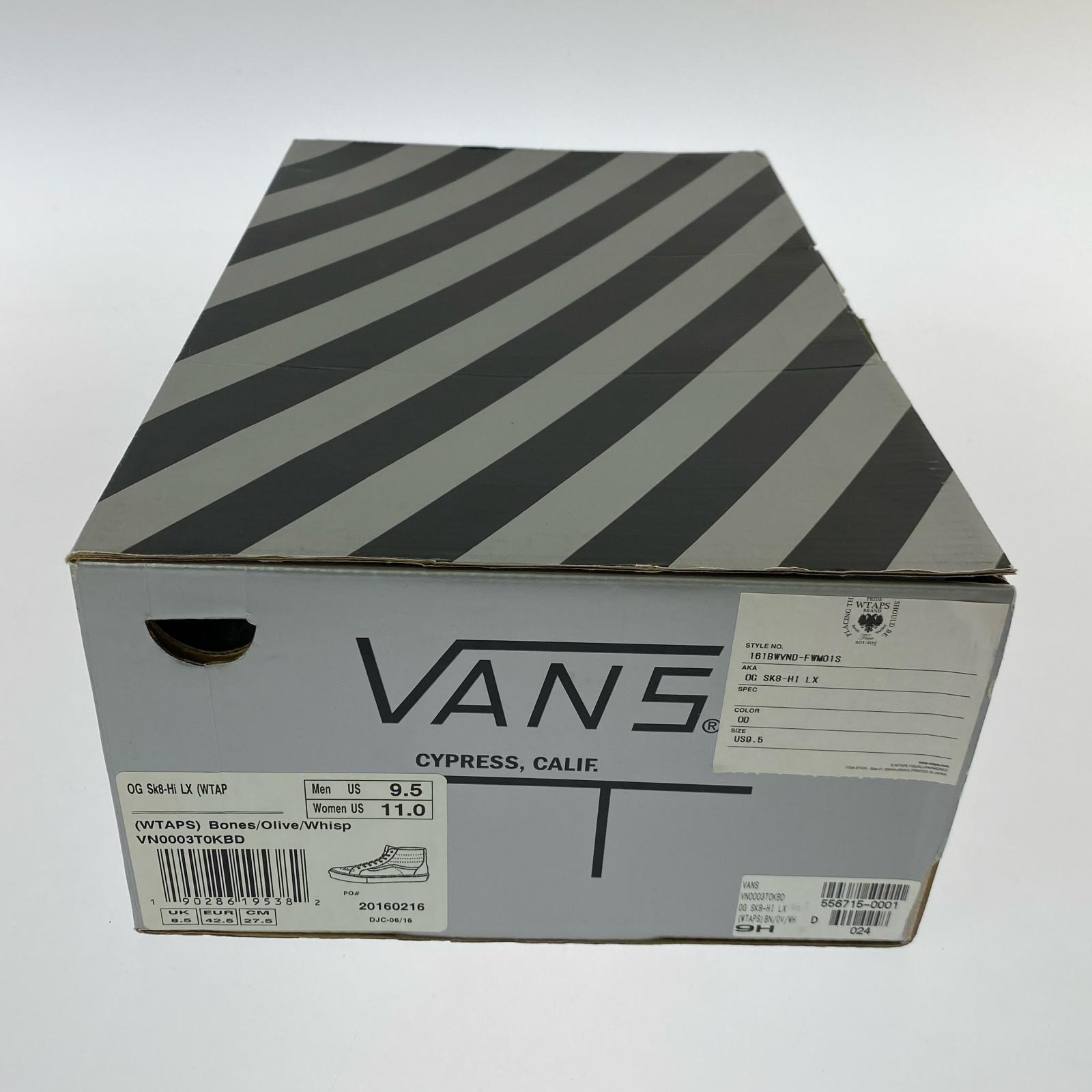 スニーカー × WTAPS VAULT OG/SK8-HI 27.5cm (US9 1/2 UK9 EU45)