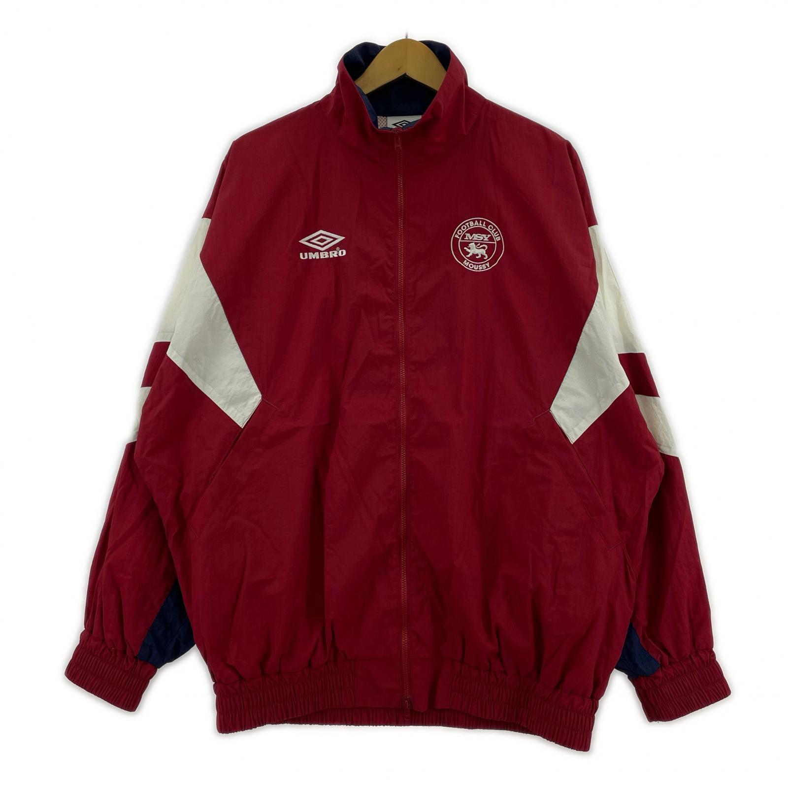マウンテンパーカー MOUSSY×UMBRO レッド フリー