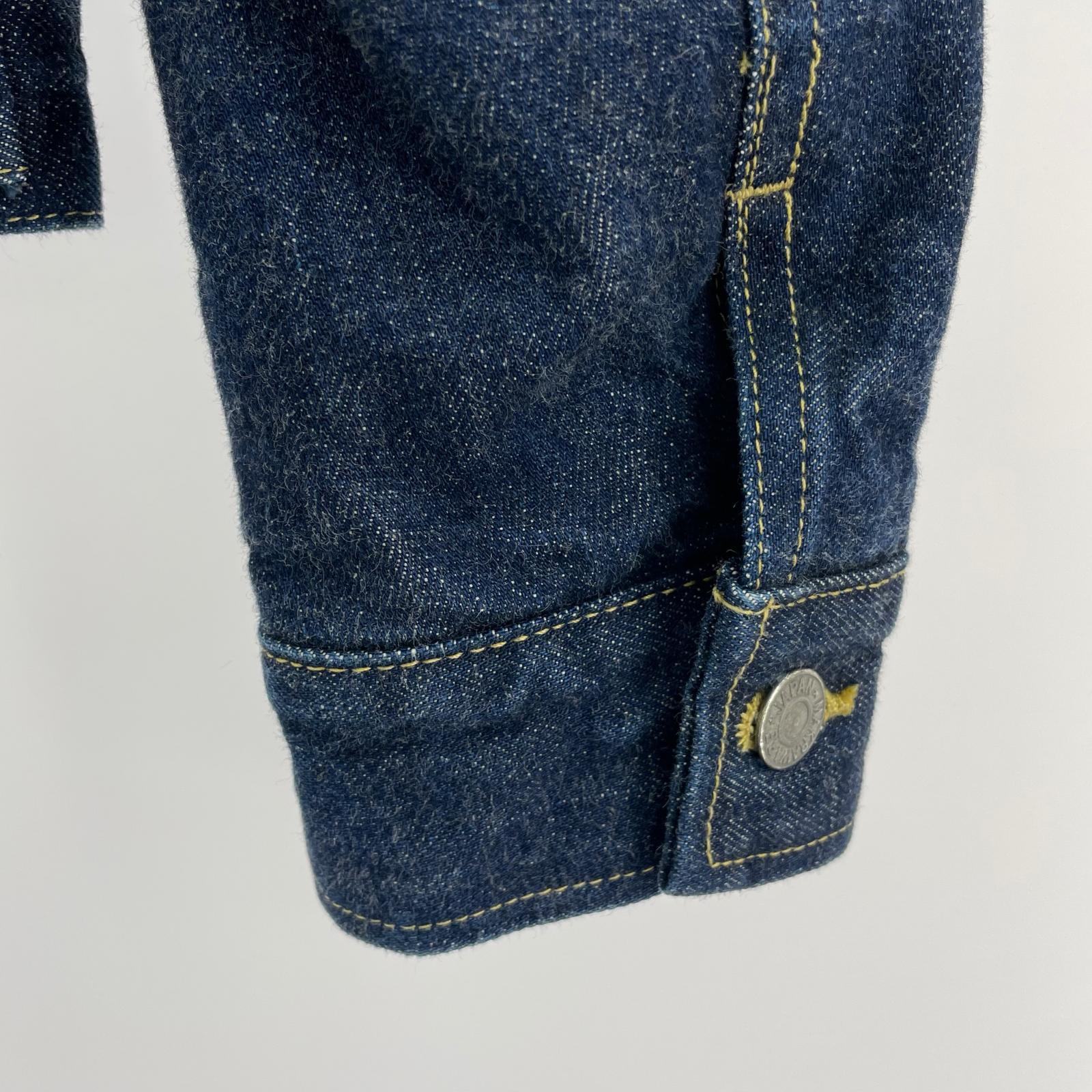 デニムジャケット JACKET DENIM CHANGING COLLAR (1) インディゴ