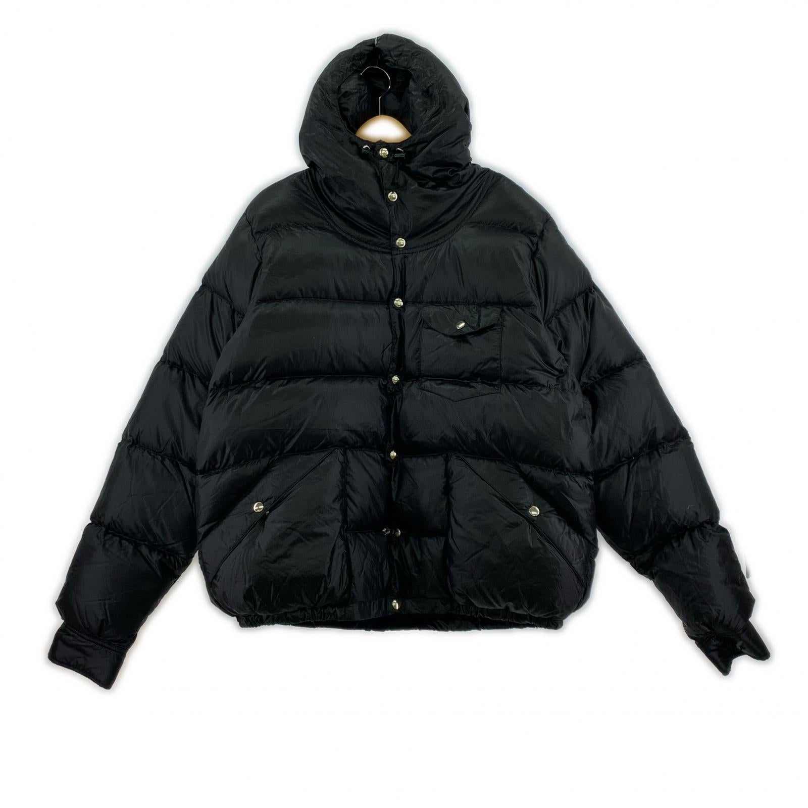 ダウンジャケット kluane Mountaineering PUFFER-PARKA 黒 L L ブラック