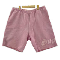 ショートパンツ 21SS/Brush Stroke Sweatshort/XL/ピンク ピンク