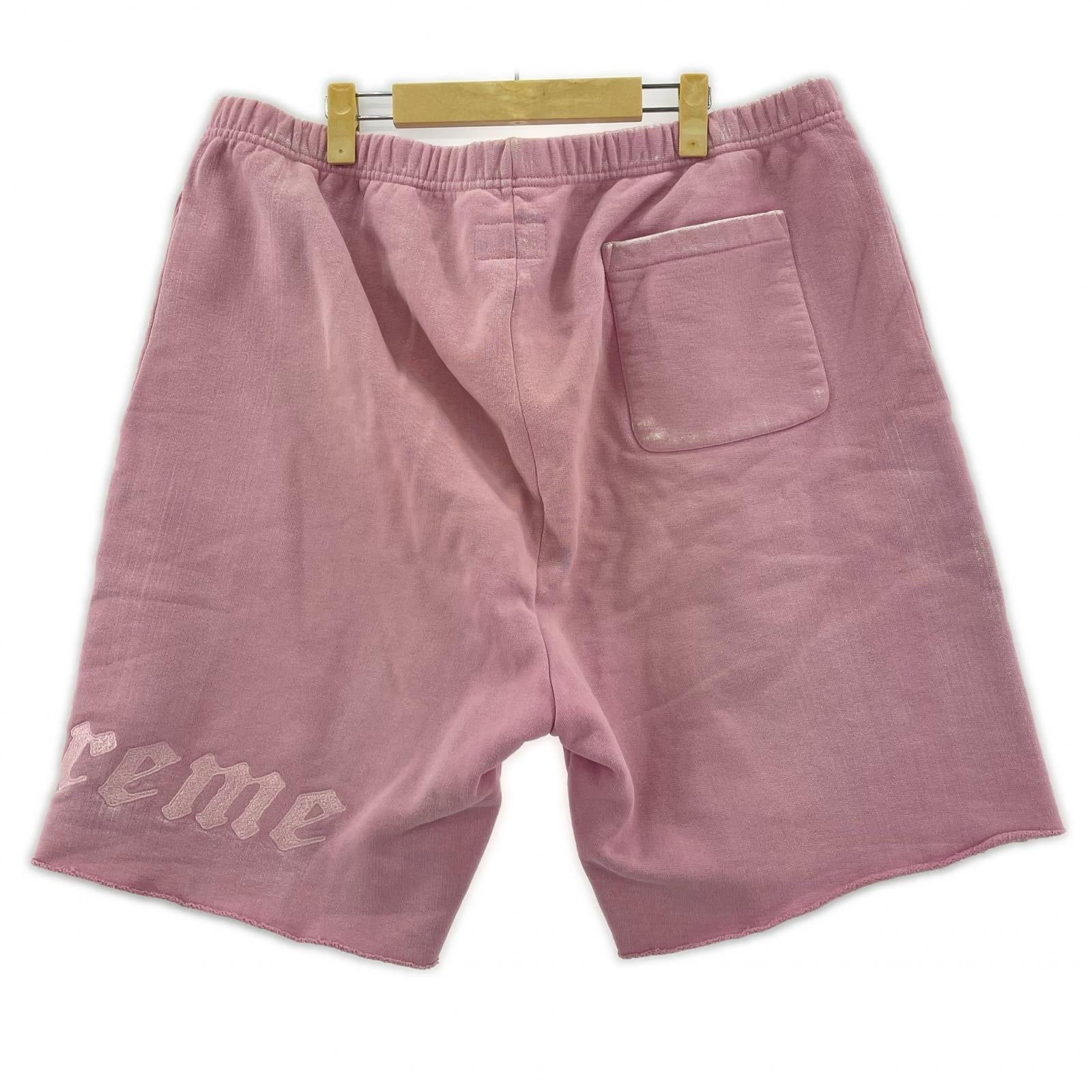 ショートパンツ 21SS/Brush Stroke Sweatshort/XL/ピンク ピンク
