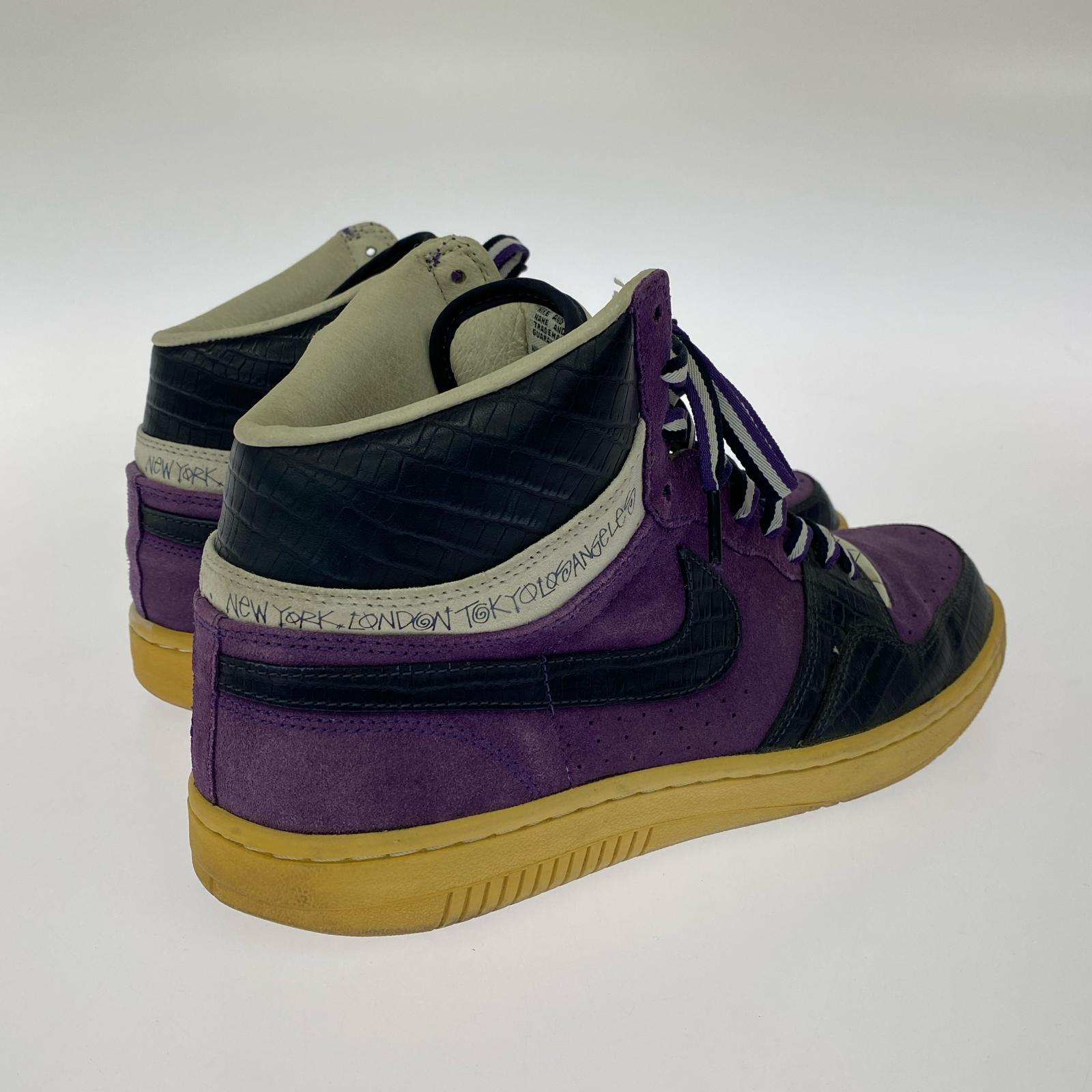 スニーカー 312270-542 STUSSY COURT FORCE HI 29cm (US11 UK10 1/2 EU48) パープル