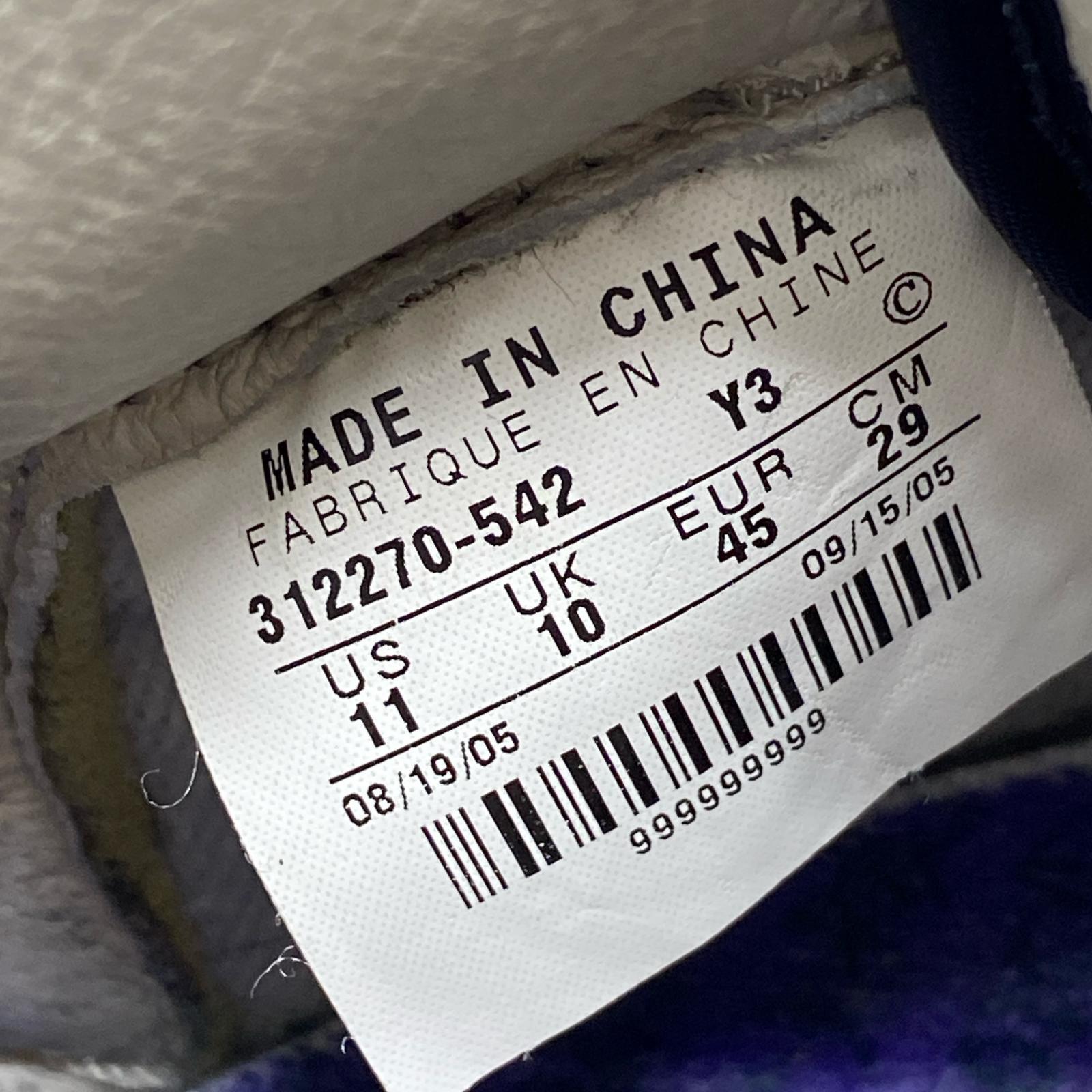 スニーカー 312270-542 STUSSY COURT FORCE HI 29cm (US11 UK10 1/2 EU48) パープル