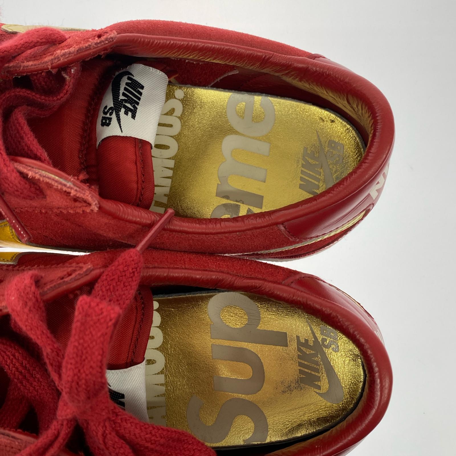 スニーカー 363319-671 Supreme ZOOM BRUIN RED 29cm (US11 UK10 1/2 EU48) レッド