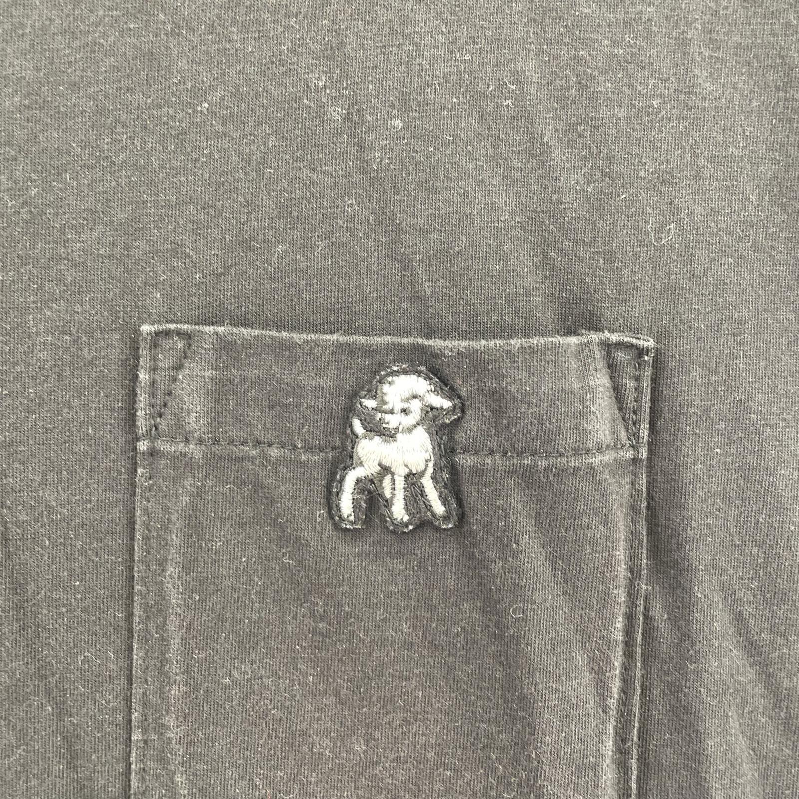 半袖Tシャツ the Shepherd ワンポイントロゴ 黒(4) 4 ブラック