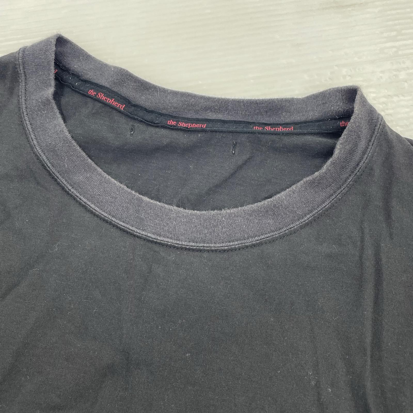半袖Tシャツ the Shepherd ワンポイントロゴ 黒(4) 4 ブラック