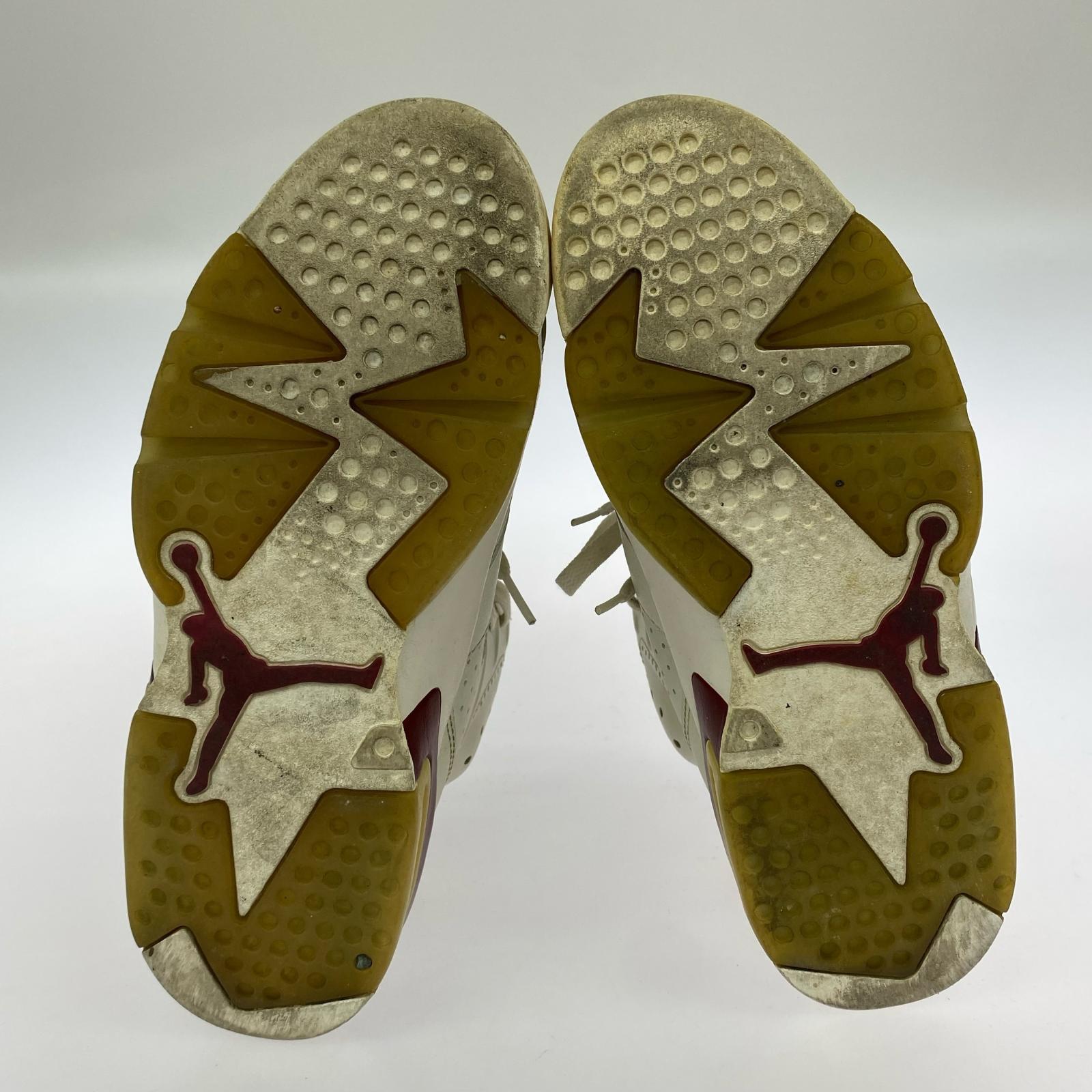 スニーカー Air Jordan 6 Retro Maroon 26.0cm 26cm (US8 UK7 1/2 EU42) ホワイト