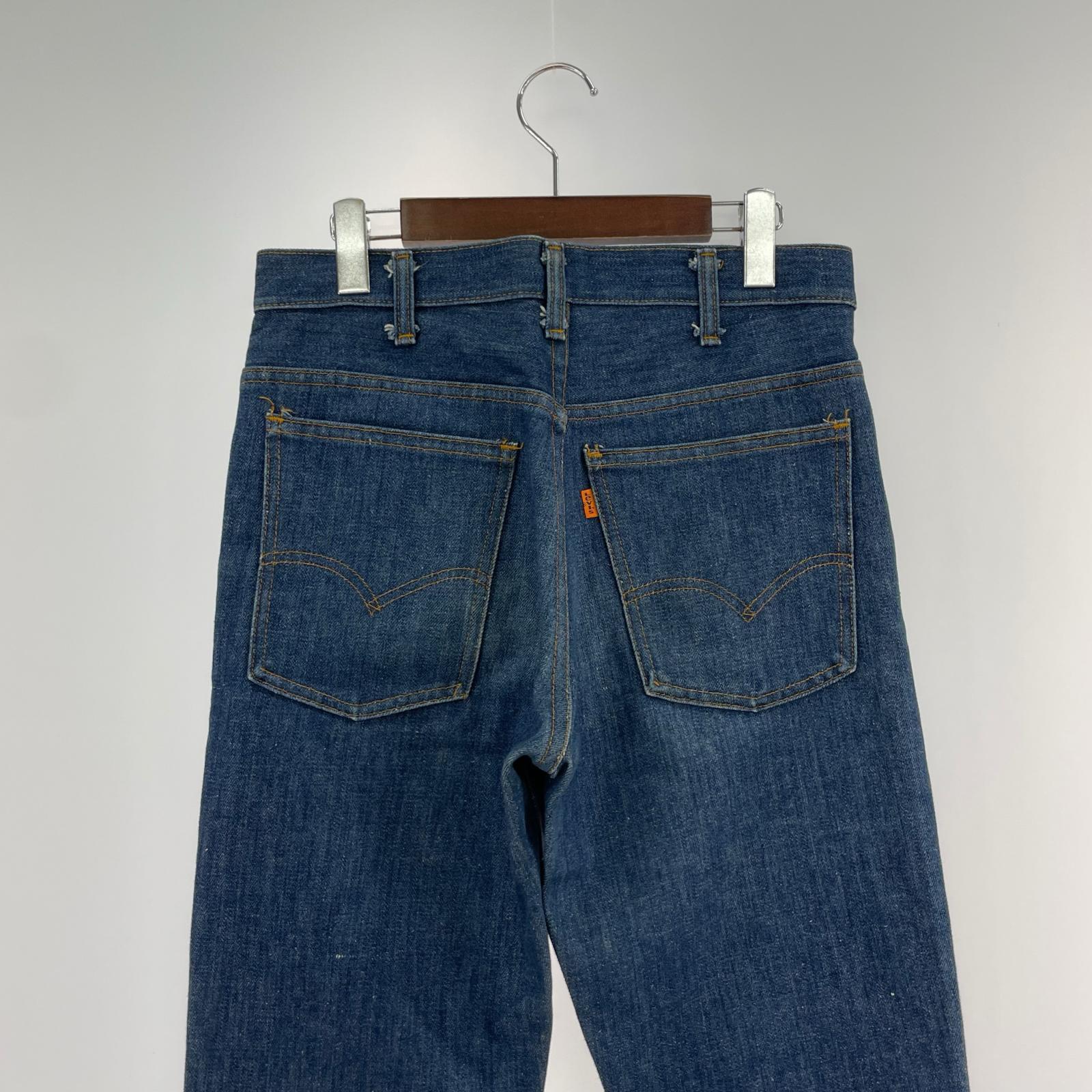 デニムパンツ 646 70s オレンジタブ W31 ブルー